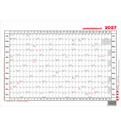 Plakatkalender 2, 1 Jahr / 1 Seite, 29,7x21cm (A4 quer), 2027