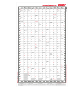 Plakatkalender 5a, 1 Jahr / 1 Seite, 60x98cm (A1 hoch), 2027