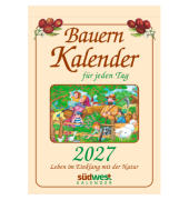 Abrei&szlig;kalender 10126, Bauernkalender, 1 Tag / 1 Seite, 13,1x21,4cm, 2027