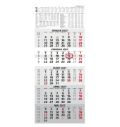 Wandkalender 660174, 5 Monate / 1 Seite, 30x72cm, 2027
