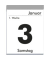 Tagesabrei&szlig;kalender 305-0000, 1 Tag / 1 Seite, 8x10cm, 2027
