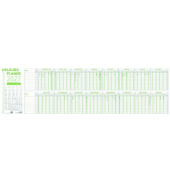 Urlaubsplaner 992-0700, 16 Monate / 1 Seite, 100x29,7cm, 2027