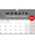 Monatsplaner 989-0015, 1 Monat / 1 Seite, 29x21cm (A4 quer), 2027