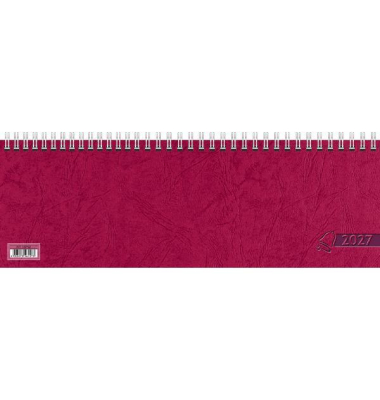 Schreibtischquerkalender 5071921205, 1 Woche / 1 Seite, 29,7x10,5cm (BxH) (quer), 2027