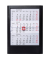 Tischkalender 55034, 3 Monate / 1 Seite, 16x13cm (BxH), 2027/2028