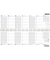Tischkalender 602471, 1 Woche / 2 Seiten, 32x10,5cm (BxH), 2027