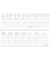 Tischquerkalender 116-0015, 1 Woche / 2 Seiten, 29,6x9,9cm (BxH) (quer), 2025