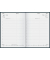 Buchkalender 7021813905, Chefplaner, schwarz, 1 Tag / 1 Seite, 14,5x20,6cm, 2025