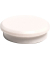 Magnet Basic-Series 24 mm, Haftkraft 300 g, 10 St&uuml;ck, wei&szlig;