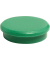 Magnet Basic-Series 24 mm, Haftkraft 300 g, 10 St&uuml;ck, gr&uuml;n