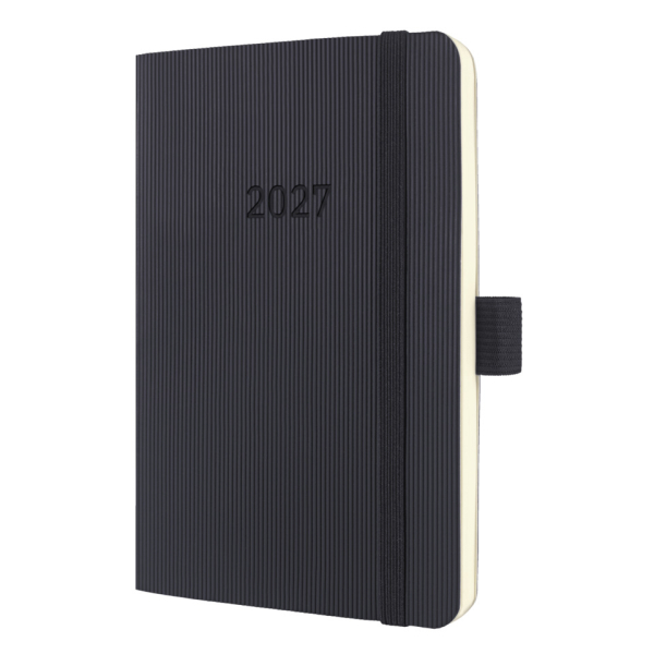 3 x Sigel Wochenkalender Conceptum 2027 Softcover schwarz 176 Seiten c