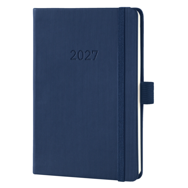 3 x Sigel Wochenkalender Conceptum 2027 Hardcover dunkelblau 176 Seite