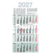 Viermonatskalender M4MF, Mega Four, 4 Monate / 1 Seite, 30x59cm, 2027