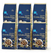 M&uuml;sli Knusper Schoko & Keks Kakao Hafer , 6x 1000g im Beutel