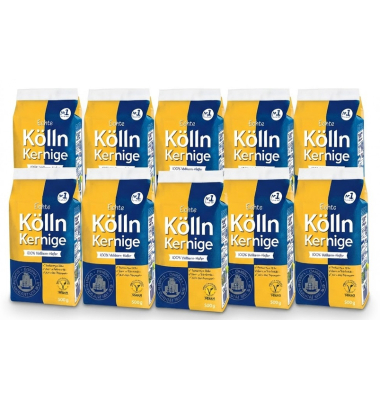Haferflocken Echte K&ouml;lln Kernige , 10x 500g im Beutel