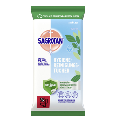 Desinfektion Hygienereinigungst&uuml;cher