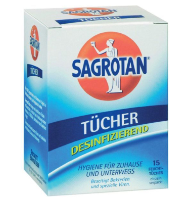 Desinfektionst&uuml;cher "Hygiene f&uuml;r unterwegs"  