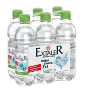 Mineralwasser Naturell 15408, still, 6x 0,5  Liter, in PET-Flasche