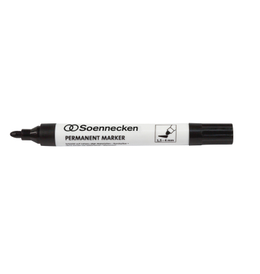 Permanentmarker 3107, schwarz, 1,5-4mm Rundspitze