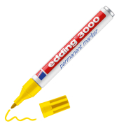Permanentmarker 3000, 4-3000005, St&uuml;ck, gelb, 1,5-3mm Rundspitze