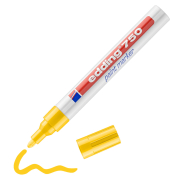 Lackmarker 750, 4-750005, Stift, gelb, 2-4mm Rundspitze