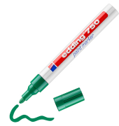 Lackmarker 750, 4-750004, Stift, gr&uuml;n, 2-4mm Rundspitze