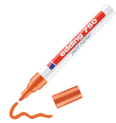 Lackmarker 750, 4-750006, Stift, orange, 2-4mm Rundspitze
