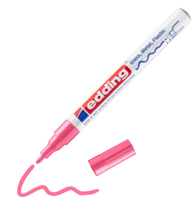 Lackmarker 751 creative, 751-9-009, Stift, rosa, 1-2mm Rundspitze