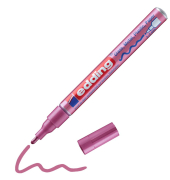 Lackmarker Glanzlack-Marker, 751-9-079, Stift, pink, 1-2mm Rundspitze