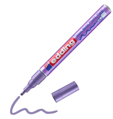 Lackmarker 751 creative, 751-9-078, Stift, violett, 1-2mm Rundspitze