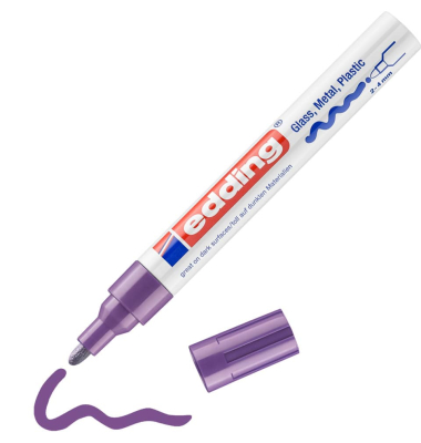 Lackmarker 750, 750CR-008, Stift, violett, 2-4mm Rundspitze