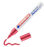 Lackmarker Glanzlack-Marker, 750CR-002, Stift, rot, 2-4mm Rundspitze