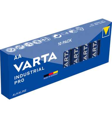 Batterie Industrial Pro, AA / Mignon / LR06, 1,5 Volt