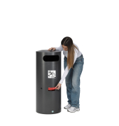 Hundetoilette DS 3 eisenglimmer
