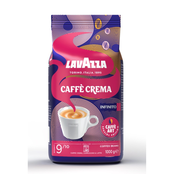 Lavazza Kaffee Caffè Crema Special Edition Infinito 4382, 1kg, ganze Bohnen im Vakuumbeutel 8000070069886 Lavazza 1000 Gramm
