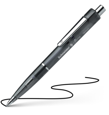 Kugelschreiber OPTIMA SN3401, schwarz, 0,5mm, nachf&uuml;llbar