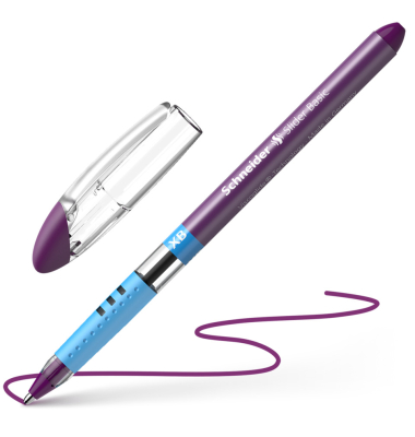 Kugelschreiber Slider Basic 151208, violett, 0,7mm, Einweg