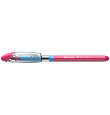 Kugelschreiber Slider Basic 151209, rosa, 0,7mm, Einweg