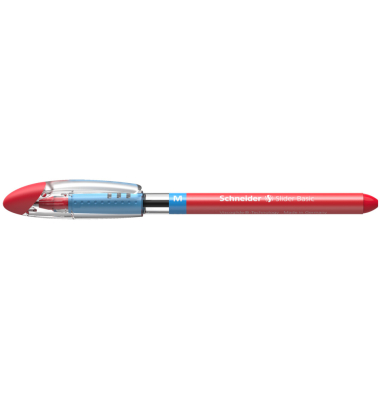Kugelschreiber Slider Basic 151102, rot, 0,5mm, Einweg