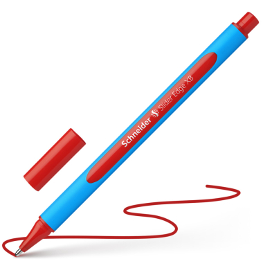 Kugelschreiber Slider Edge 50-152202, rot, XB, Einweg