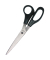 Papierschere, Edelstahl, rostfrei, 21,5cm, schwarz