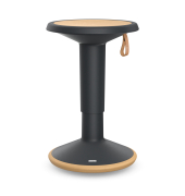 Sitzhocker 10534975 ECO UP, schwarzgrau, h&ouml;henverstellbar, bis 110kg