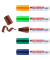 Windowmarker Kreidemarker, 4090-099, Etui, 5-farbig sortiert, 4-15mm, Keilspitze