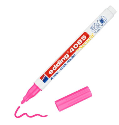 Windowmarker Kreidemarker, 4085-069, neonpink, 1-2mm, Rundspitze