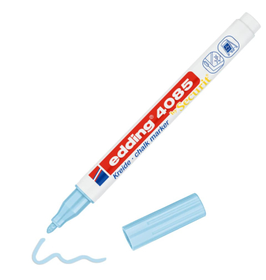 Windowmarker Kreidemarker, 4085-139, pastellblau, 1-2mm, Rundspitze