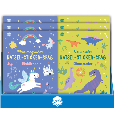 R&auml;tselblock Mein R&auml;tsel-Sticker-Spa&szlig;