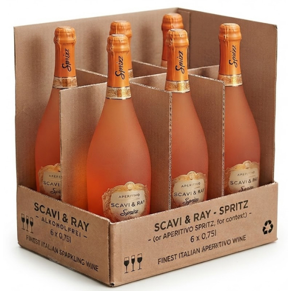 SCAVI und RAY Sprizz Aperitivo, 6 x 0,75l 4025127041275 SCAVI und RAY 6 Stück