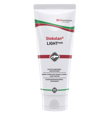 Hautpflegecreme RES100ML Stokolan Light PURE, parf&uuml;mfrei, 100 ml, Tube