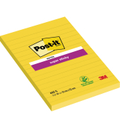 Haftnotizen 660-S, Super Sticky Notes, 102x152mm, ultragelb