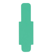 Signalreiter 0,3mm Hartfolie gr&uuml;n 40x12mm